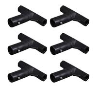 Dcrxz Trampoline Poles Caps 12Pcs Trampoline Pole End Caps Replacement for Enclosure Frame for Safety Net Attachment Rod Protectors