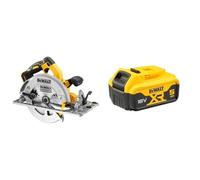 DCS572NT-XJ - Sierra Circular sin escobillas XR 18V cargador/batería + DEWALT Battery