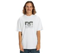 Dcshoes Short-Sleeved T-Shirt DC Star Reflective HSS Men's White XL