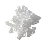DCTattoo 100 Premium Tattoo Ink Cups Caps Pots - Small (10 X 9Mm)