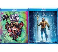 DCU 2-Blu-ray Bundle - Suicide Squad (DVD + Blu-ray + Digital) & Aquaman (DVD + Blu-ray + Digital) 2-Movie Bundle