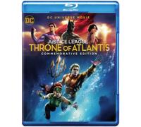 DCU JUSTICE LEAGUE: THRONE OF ATLANTIS - Region free Blu Ray Sealed
