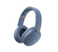 DCU TECNOLOGIC Bluetooth Headphones - Foldable Headband Headphones - Multifunctional - Wireless and Wired - Includes USB-C Cable for Charging - Blue