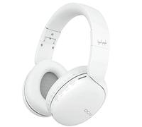 DCU TECNOLOGIC Bluetooth Headphones, Foldable Headband, Wireless, Hands-Free Function, Multifunction SD and FM Radio, White