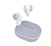 DCU TECNOLOGIC CityEcho, Bluetooth 6.0 Headphones, ANC+ENC Noise Cancellation, 20 Hours Runtime, Grey
