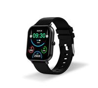 DCU TECNOLOGIC - Curved Glass Pro Smartwatch - Customizable 1.83'' High Definition Touch Screen - Waterproof IP67-123 Sports Modes - Black, Black, One Size