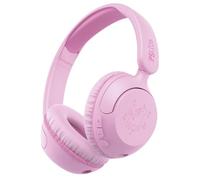 DCU TECNOLOGIC PlaySafe Kids Earphones, 3 in 1 Bluetooth/USB-C/Jack 3.5 mm, Volume Limitation 85dB, 45h Battery, Roses