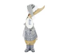 DCUK Alpine Grey Wooden Christmas Duckling - Festive Jumper Design