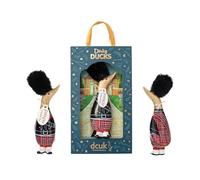 DCUK Scottish Guard Wooden Dinky Duck Ornament in Gift Box