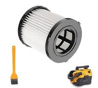 DCV5801H Hepa Filter for DEWALT DCV580 DCV581H Wet Dry Vacuum Replacement Accessories Parts with 1 Cleaning Brush, Washable and Reusable