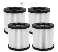 DCV581H Vacuum Filters for Dewalt DCV580H DCV581H DCV5801H 20V Vacuum, Washable Reusable High Efficiency Replacement Filter 4 Pack