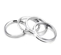 DCVAMOUS Alloy Aluminum Hub Centric Rings 78.1 to 71.5, Set of 4 - Performance Spigot Hubrings fit 71.5mm Vehicle Hub and 78.1mm Wheel Center Bore Compatible with Jeep Wrangler Dodge