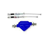 DCVGBNKA Clutch Cable Kit Fit for Kawasaki Ninja KX for Suzuki GSR GSXR Motorcycle Easy Pull Clutch System Stunt Lever(Blue)