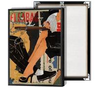 Dcvjiy Trendy Retro Fleabag Colorful Poster Funny I Love You Is Will Pass Canvas Wall Art Funky Bar Cart Decor Aesthetic Prints Painting White Cheers Cocktail Wall Decor 16x24in Framed