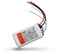 DCVOLTAGE 12V, 18W LED Driver, 1.5A Constant Voltage DC LED Transformer, Constant Voltage LED Power Supply Adapter, Low Voltage Transformer Converter for Strip Light, Downlight etc.