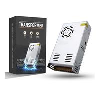 DCVOLTAGE 12V 40A 480W, Universal Regulated Switching Power Supply Transformer AC 100-220V to DC 12V Switching Transformer, 12V AC to DC Switching Power Supply.