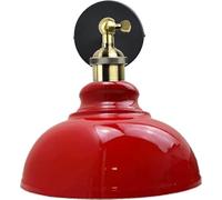 dcVoltage Industrial Wall Sconce, Curved Wall Sconce, Wall Mount Lamp Fixtures, Farmhouse Wall Light, Vintage Wall Lamp Indoor Wall Sconces for Farmhouse, Porch, Entryways, Garage