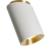 DCW Tobo C85 Diag Ceiling Light White/ Brass