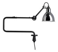 DCWéditions - La Lampe Gras N°303 Wall Lamp, Black / Chrome - Black
