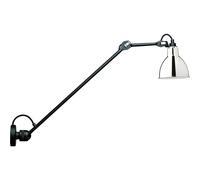 DCWéditions - La Lampe Gras N°304 Wall Lamp L60, Black / Chrome - Black
