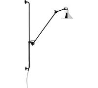 DCWéditions - Lampe Gras N°214 Wall Lamp, Black / Chrome - Black
