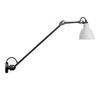 DCWéditions - Lampe Gras N°304 Wall Lamp L60, Black / Frosted Glass - Black