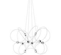 DCWéditions - Munari Chandelier X10, Black - Black