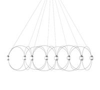 DCWéditions - Munari Chandelier X8, Black - Black