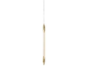 DCWéditions ORG Vertical Pendant 2000 Brass/Opal