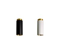DCWéditions Tobo C65 Duo Ceiling Light Black/ White