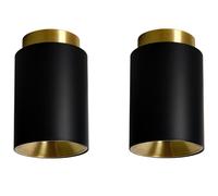DCWéditions Tobo C85 Duo Ceiling Light Black
