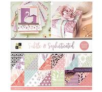 DCWV 615010 Subtle and Sophisticated Paper Stack, Multi-Colour