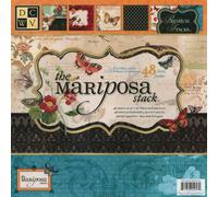 DCWV Diecuts With A View Paper Stack 12-inch x 12-inch 48 kg-Mariposa