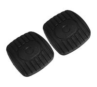 DCXXAN 2Pcs Car Brake Clutch Pedal Pad Rubber Cover For Nissan For Micra 2003 2004 2005 2006 2007 2008 2009 2010