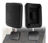 DCXXAN Black Rubber Pedal Pad Clutch Brake Pedal Cover Kit Anti-slip 52002750 For Jeep For Comanche MJ 1986 1987 1988 1989 1990 1991 1992
