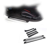 DCXXAN Car Accessories Real Carbon Fiber Car Door Sill Panel Door Sill Trim Anti-dirty Welcome Pedals Accessories For Toyota 86 For Subaru BRZ 2022 (Color : Inside)
