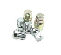 DCXXAN wheel studs Compatible with CRV for ACCORD for XRV for Crosstour for Odyssey 4Nuts+2Keys M12x1.5 Ball seat RADIUS Wheel Locks Lug Nut