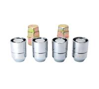 DCXXAN wheel studs Compatible with Hyundai 4NUTS+2KEYS 31mm 12x1.5 M12 1.5 Nuts Wheel Locks LUG Nuts