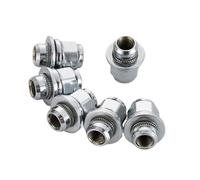 DCXXAN wheel studs Compatible With Infiniti For EX35 2008 2009 2010 2011 2012 Lug Nuts hex 21mm M12x1.25 37mm