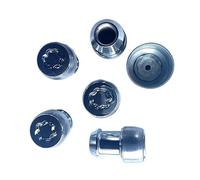 DCXXAN wheel studs Compatible with Jeep for Wrangler 82211405AA Wheel Lock Lug Nut Kit 82211405AA
