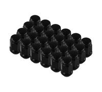 DCXXAN wheel studs Compatible With Mustang 1964-2014 M12x1.5 Black Wheel Nuts Black Lug Nut Socket