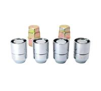 DCXXAN wheel studs Compatible with Subaru for Forester for Outback for Legacy for Impreza 4Nuts+2keys M12x1.25 1.25 Wheel Locks Lug Nuts Nut Fit