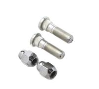 DCXXAN wheel studs Compatible with Subaru for Tribeca 2006-2014 Car Tire Screw Rod Wheel Hub Bolt Stud Nut Set 28365FE001 28171AJ000