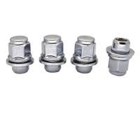 DCXXAN wheel studs Compatible with Toyota for Tamas 1995-2021 for pickups 1982-1995 Car Chrome M12x1.5 Wheel Lug Nuts Carbon Steel Mag Seat Washer