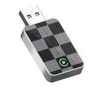 DCYBDL 2-in-1 Wireless Carplay Adapter for MG Ei5 2019 2020 2021 2022 2023 2024, Converts Wired CarPlay to Wireless Plug & Play Fast Auto-Connect Carplay Voice Control,B Silver