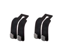 DCYBDL 2 Pcs Car Headrest Hooks for Rover Evoque, Car Seat Back Storage Hooks Car Seat Organizer Hooks Car Seat Headrest Hook Car Bag Hooks Seat Hook,A Black