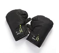 DCYBDL 2 Pcs Motorcycle Handlebar Muffs for Yamaha Saluto 2017-2020, Windproof Waterproof Winter Thick Warmer Motorcycle Handlebar Gloves,A