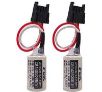 DCYNXC (2-Pieces 3V 1747-BA Replacement PLC Lithium Battery for FDK CR14250SE, AB Allen Bradley 1769-BA, 1756-BA1, SLC-500 Series Controls