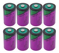 DCYNXC (8Pcs) TL-5902 1200mAh 3.6 Volt PLC Lithium Batteries for Tadiran 1/2AA TL-5902/S ER14250 Battery