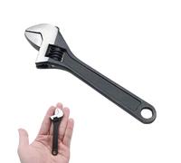 DCYQAIN 4 Inch Mini Adjustable Wrench, 15mm Maximum Jaw Opening 20g Lightweight Pocket Spanner, Precision Non-Sparking Small Wrench for Bike Repairs, Automotive, Home DIY & Electronics